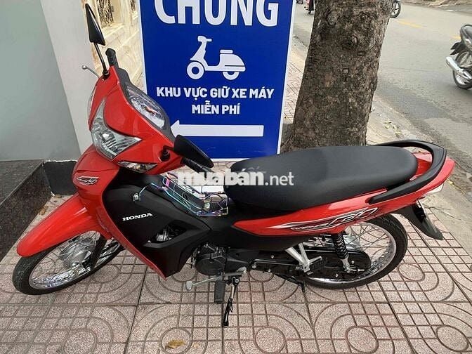 xe wave đỏ như hình cần bán. Xem xe ở Quận 12