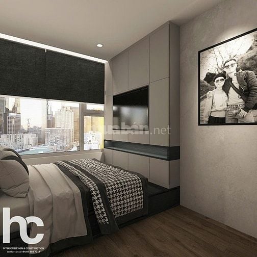 Căn GÓC Central Plaza 3,6 tỷ, 1PN, 65m2, tại 91 Phạm Văn Hai, Tân Binh