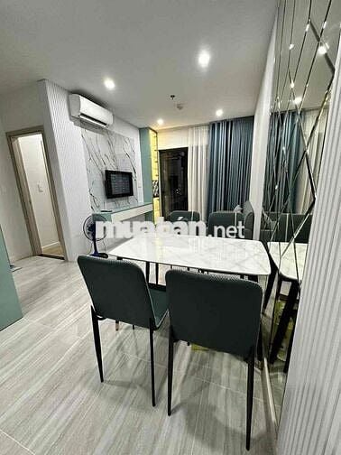 Cho thuê căn hộ 2PN full nội thất, thiết kế hiện đại, nhà mới 100%, gi