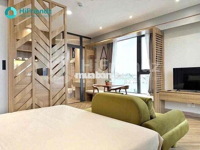 CHO THUÊ CĂN HỘ 2 BAN CÔNG NGAY ĐINH TIÊN HOÀNG FULL NỘI THẤT GIÁ RẺ