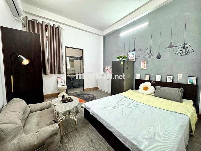 🔴 Studio siêu xinh full nội thất - Ngay gần Emart Phan Huy Ích