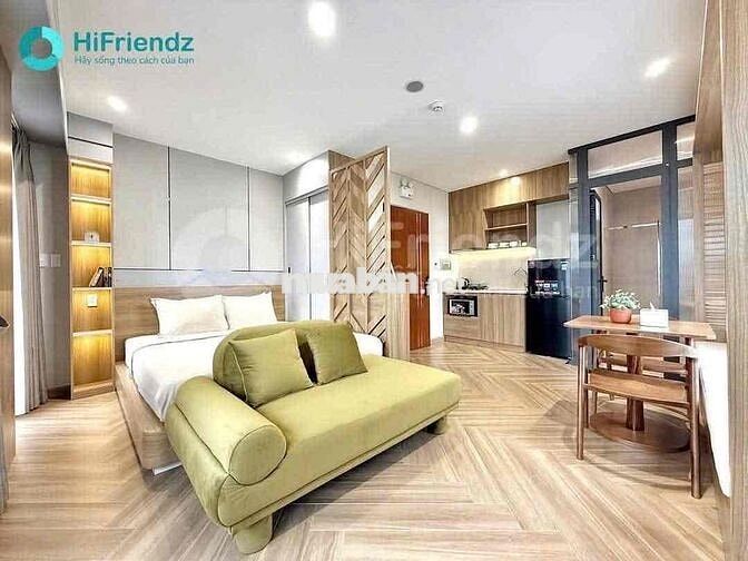 CHO THUÊ CĂN HỘ 2 BAN CÔNG NGAY ĐINH TIÊN HOÀNG FULL NỘI THẤT GIÁ RẺ