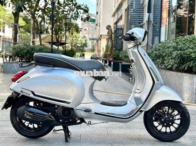 ✅✅VESPA 125CC.BẠC NHÁM SPOSTY .BS SIÊU ĐẸP