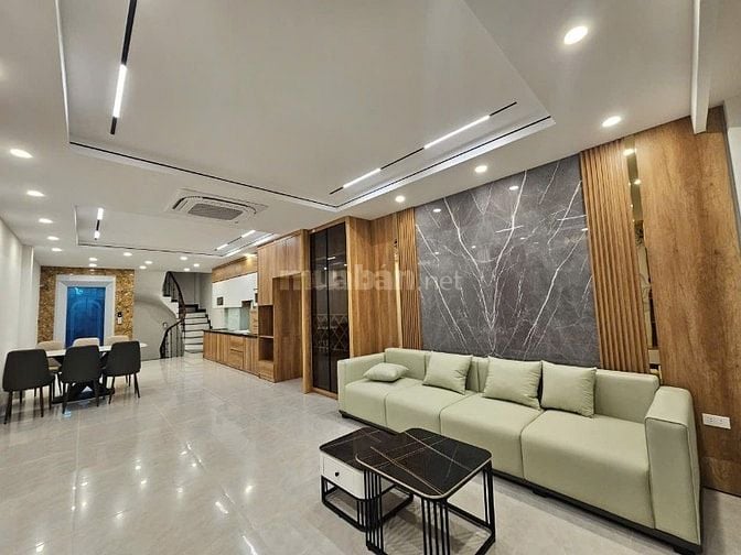 Bán nhà Thạch Bàn - sát Aeon mall, 6 tầng full nội thất - ô tô vào nhà