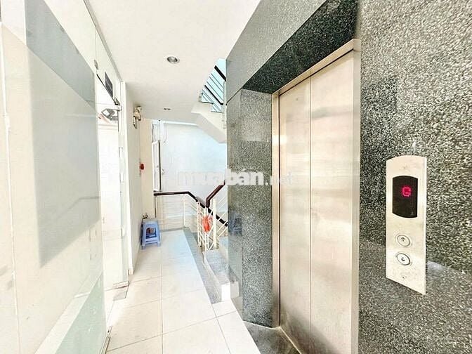 ⭐ Cho Thuê Nhà HXH Bạch Đằng_9x15m_Hầm Trệt 4 Lầu_Thang Máy.