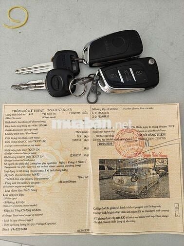 ❤Spark Biển số 60 Chính chủ xe đẹp máy ngon