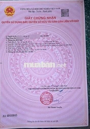 🔥 Nhà mới hoàn thiện 1/ Tỉnh Lộ 7 – 98m² thổ cư, chỉ 2 tỷ 100 TL