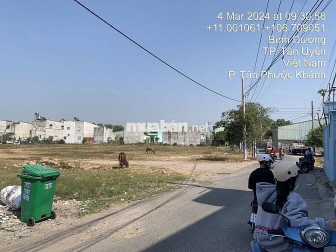 Bán 6412m2 đất MT Tân Phước Khánh 54- Full Hồng - Ngay KCN Sóng Thần 3
