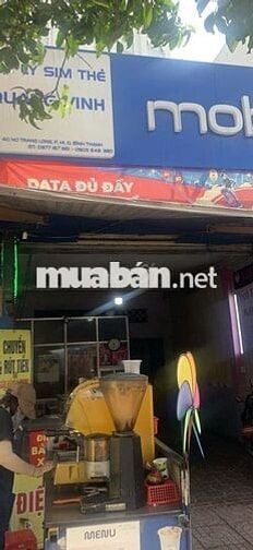 NHÀ MẶT TIỀN ĐƯỜNG NƠ TRANG LONG, BÌNH THẠNH - 5,4X12M