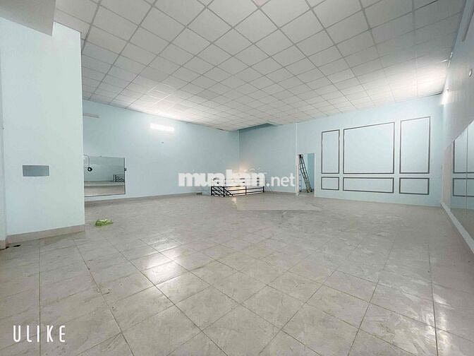 Cho thuê mặt bằng 1T1L (2 tầng trống suốt- dtsd 450m2)P. Trảng Dài.