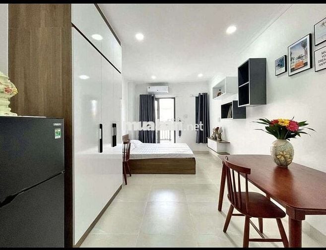 Studio - Bancol 40m2, ngay Aeon. Full nội thất mới + máy giặt riêng 💥