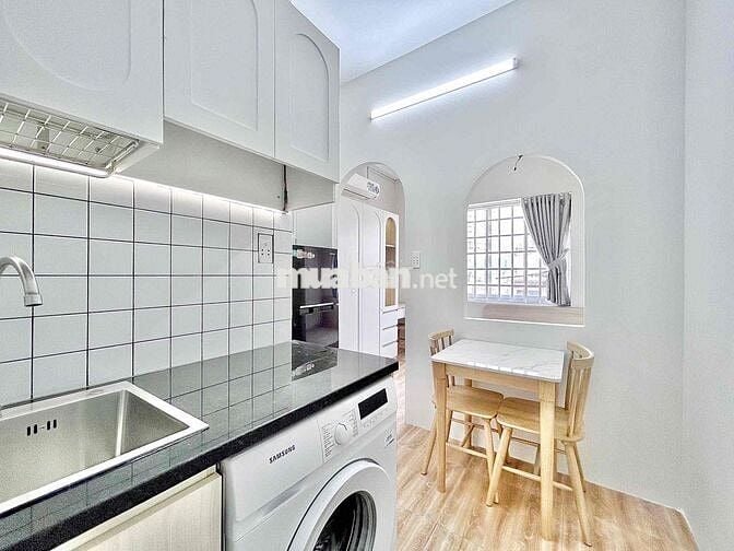 KHAI TRƯƠNG CĂN HỘ 1PN BAN CÔNG, CỬA SỔ - MÁY GIẶT RIÊNG