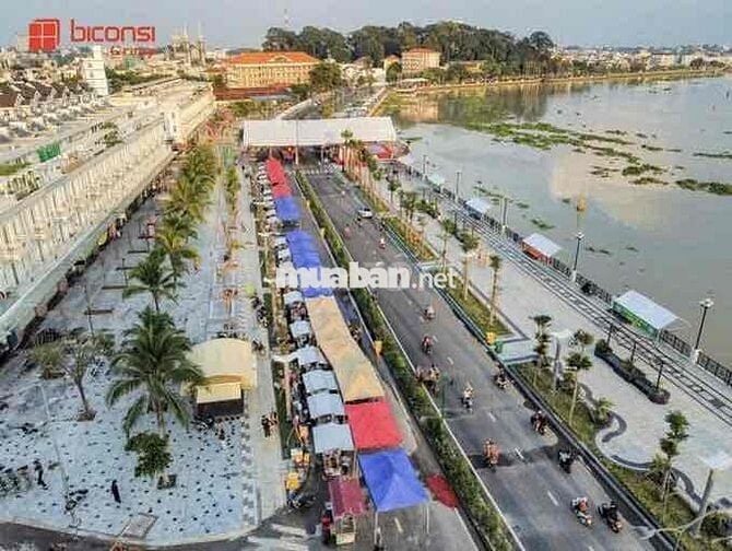 256M2 SIÊU ĐẤT MẶT TIỀN HUỲNH VĂN CÙ DT 5.9M*46M giá 13.5 Tỷ TL