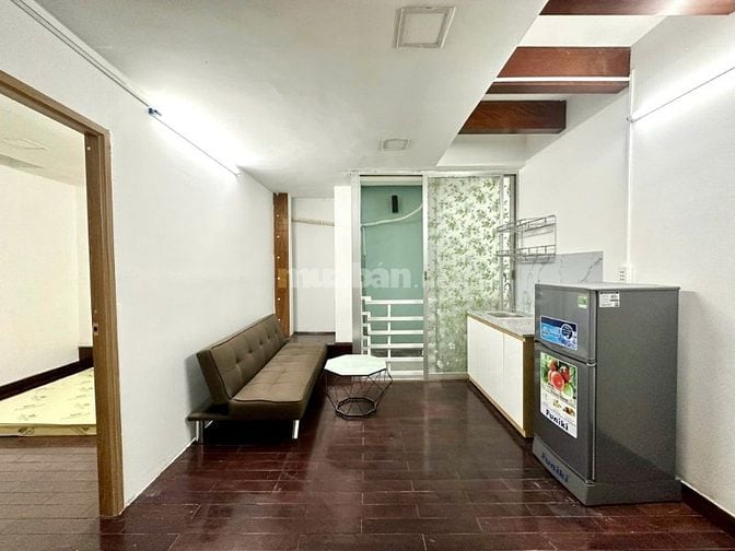 Phòng Căn hộ 1PN, PK gần 40m2 đủ nội thất - 224/20 Lý Thường Kiệt Q10 