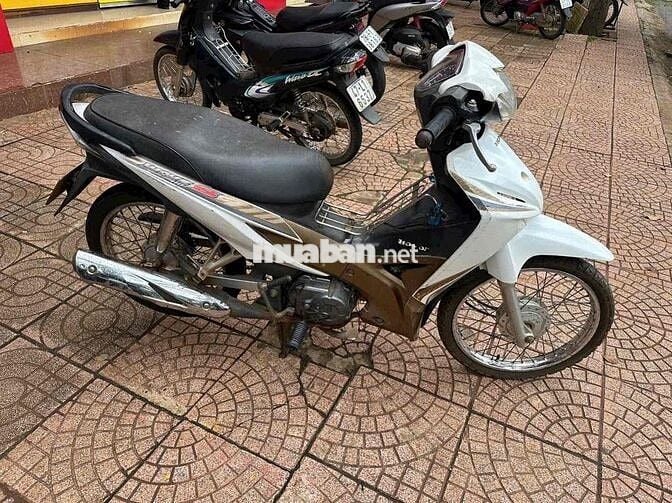honda wave S- màu trắng