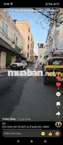 Căn hộ dịch vụ Bình Thạnh cần cho thuê