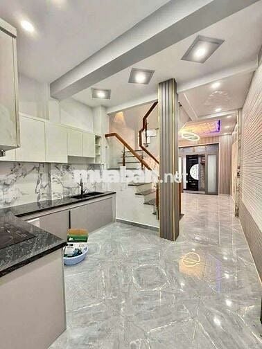 Cho Thuê Nhà Mới Đẹp 1 Trệt 1 Lầu 2PN 4x13m Hẻm Đường Bùi Văn Ba