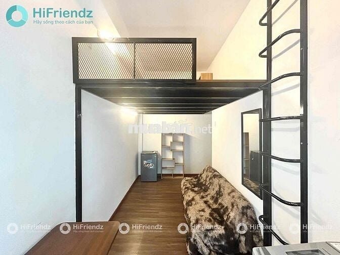 căn hộ dịch vụ có gác ban công Full nội thất gần Q5-10-1-3