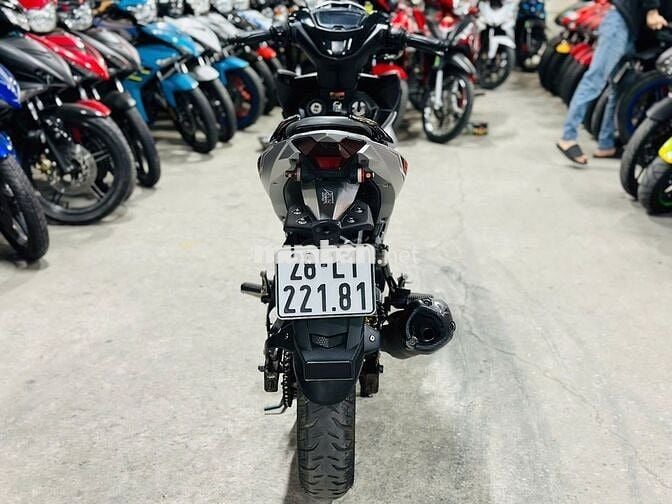 XE MÁYTHANH TÙNG_EXCITER 150 XÁM ĐỎ ĐÈN LED 2022