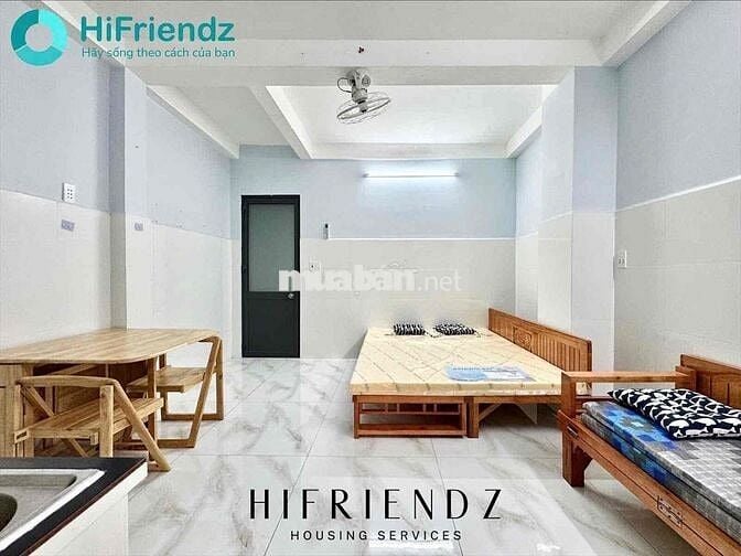 PHÒNG STUDIO MỚI  FULL NỘI THẤT MÁY GIẶT RIÊNG NGAY PHAN ANH BỐN XÃ