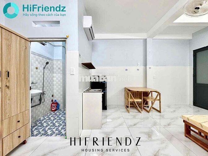 PHÒNG STUDIO MỚI  FULL NỘI THẤT MÁY GIẶT RIÊNG NGAY PHAN ANH BỐN XÃ