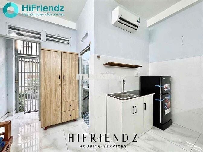 PHÒNG STUDIO MỚI  FULL NỘI THẤT MÁY GIẶT RIÊNG NGAY PHAN ANH BỐN XÃ