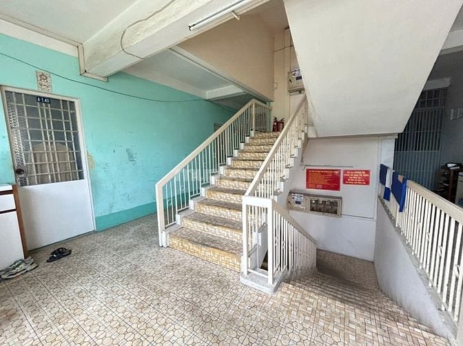  CC Bùi Minh Trực P6 Q8 45,3m2 SHR Căn góc 1PN lầu 1 . HHMG: 25tr