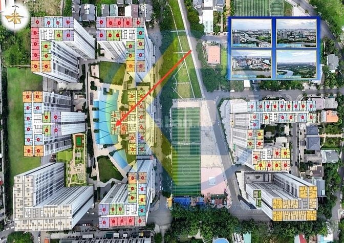 BÁN CĂN HỘ SUNRISE RIVERSIDE - DT 94M2 -3PN - CĂN GÓC VIEW HỒ BƠI