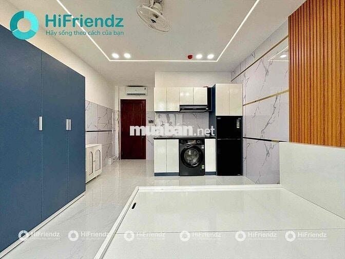 CHO THUÊ CĂN HỘ DỊCH VỤ MỚI XÂY FULL NỘI THẤT NGAY CHỢ THẠCH ĐÀ