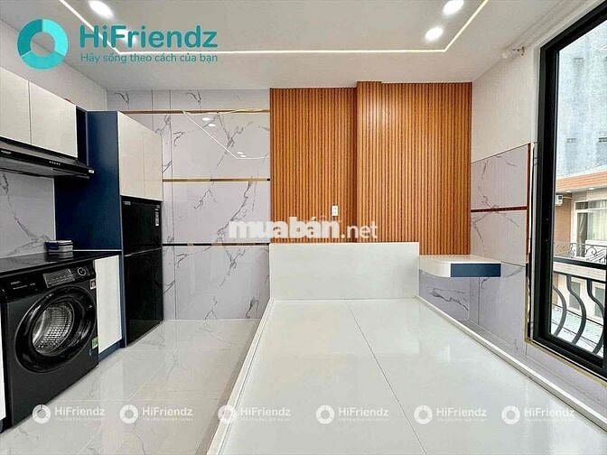 CHO THUÊ CĂN HỘ DỊCH VỤ MỚI XÂY FULL NỘI THẤT NGAY CHỢ THẠCH ĐÀ