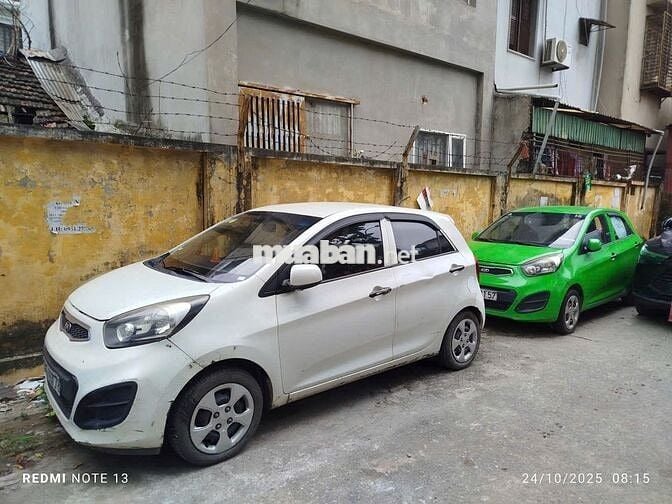 Kia Morning 2014 màu Trắng