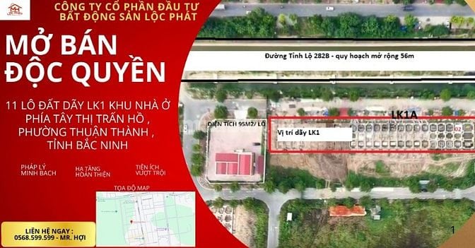 SIÊU PHẨM DỰ ÁN MỚI – LK1 DÃY A – DABACO THUẬN THÀNH – BẮC NINH