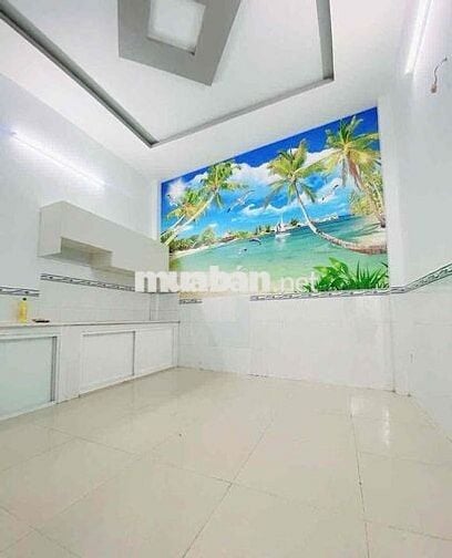 NHÀ MỚI Y NHƯ HÌNH. dt 4 x 13 ĐÚC LÂU NGAY ĐƯỜNG SỐ 14 LVQ