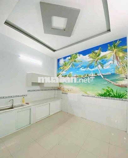 NHÀ MỚI Y NHƯ HÌNH. dt 4 x 13 ĐÚC LÂU NGAY ĐƯỜNG SỐ 14 LVQ