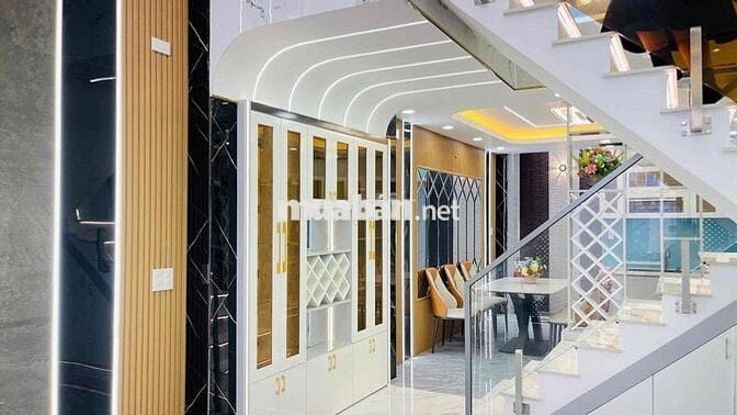 Nhà Phố 1 lửng 3 lầu, full nội thất hẻm 8m thông Nguyễn Ảnh Thủ