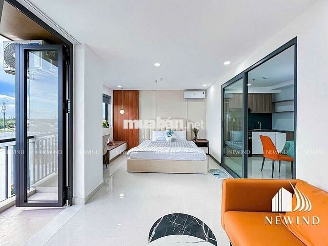 chính chủ cần cho thuê 1pn ban công - diện tích 40m2 ngay trung tâm