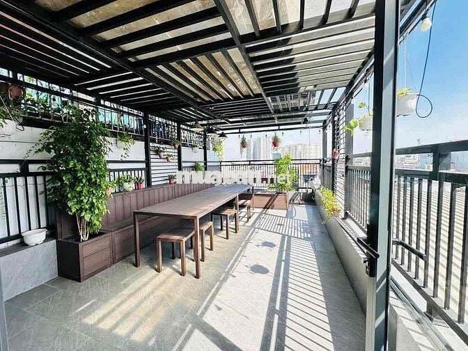 cho thuê nhà biệt thự sân vườn Lê Văn Sỹ Q3 diện tích 7x16m