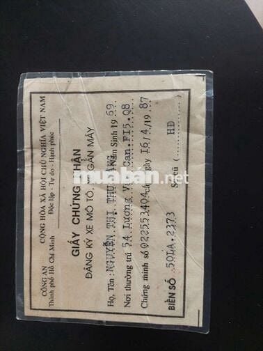 Do nhu cau cong ko phu hop muon ban hoac trao đoi