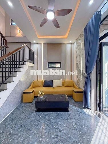 nhà 2 tầng 2 mê hoàng diệu nhà xây kiên cố