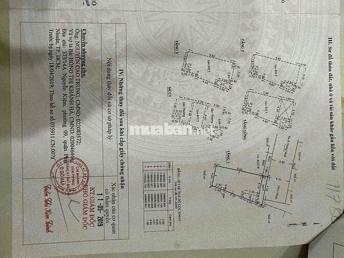 🔥 CHỦ CẦN BÁN GẤP 5PN 4WC – GIÁ *** KHU THỐNG NHẤT, GÒ VẤP 🔥