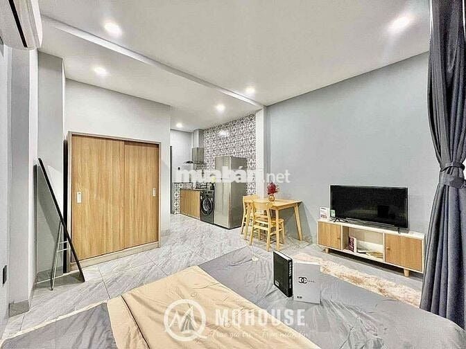 CHDV full nội thất studio ban công, máy giặt riêng cực thoáng ngay sb