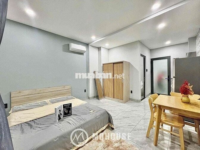 CHDV full nội thất studio ban công, máy giặt riêng cực thoáng ngay sb