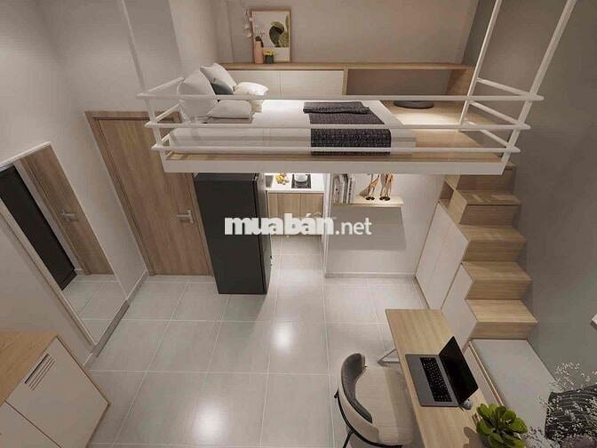 PHÒNG TRỌ CÓ GÁC - DUPLEX Full nội thất gần KCX TÂN THUẬN, ĐH UFM, TĐT