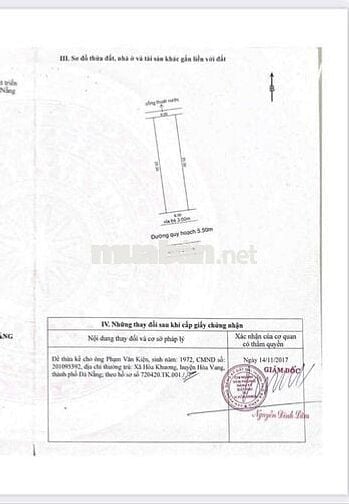 Bán lô đất tái định cư Hoà Khương view cánh đồng ruộng cực chill