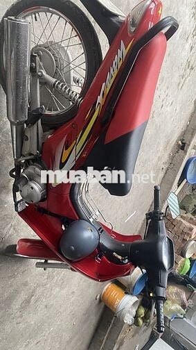 Bán xe wave đời 2006 biển số đẹp 1119+ màu sơn đỏ