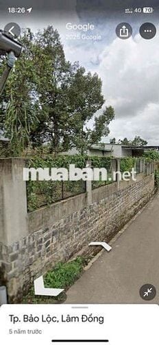 Bán đấn trong khu dân cư Thành Phố Bảo Lộc. Đã có sổ riêng.