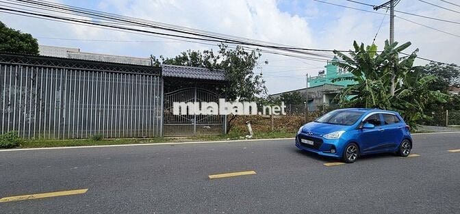 Đất sổ riêng thổ cư mặt tiền hương lộ 7 - P. Tân Triều