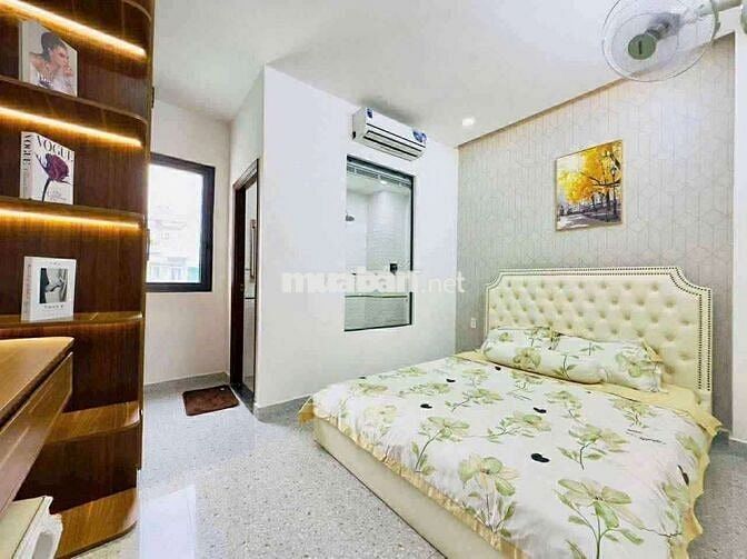 NHÀ MỚI 4PN 5WC FULL NỘI THẤT P9 GV