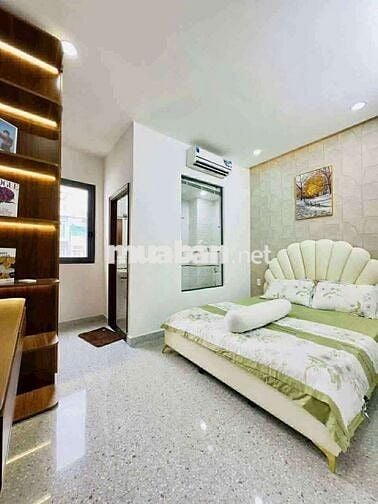 NHÀ MỚI 4PN 5WC FULL NỘI THẤT P9 GV