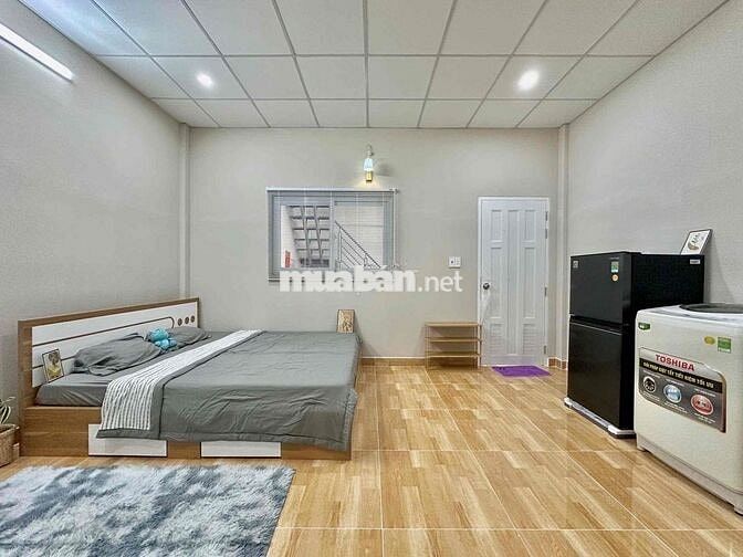 STUDIO MÁY GIẶT RIÊNG, FULL NỘI THẤT NGAY LOTTE MART NGUYỄN VĂN LƯỢNG